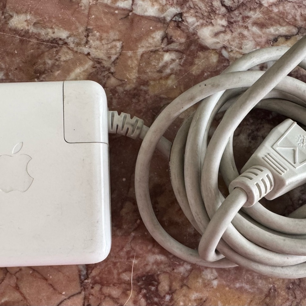 Apple White MacBook Power Adapter with Cable